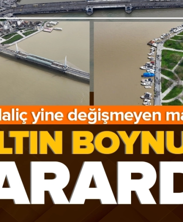 İstanbul Haliç’te Su Rengi Kahverengiye Döndü, Kıyılarda Yoğun Çamur Görüldü