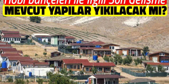 Tarım Arazilerine Yapılan Hobi Bahçeleri ve Evler Yıkılacak mı? Yeni Yönetmelik Yürürlüğe Girdi