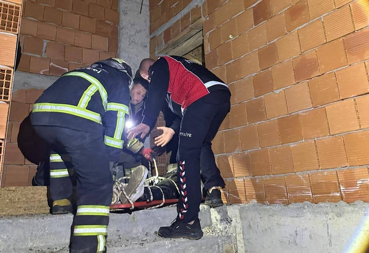 Çiftlikköy’de İnşaat Alanında Korkutan Olay: Hayatına Son Vermek İsteyen Vatandaş Son Anda Kurtarıldı