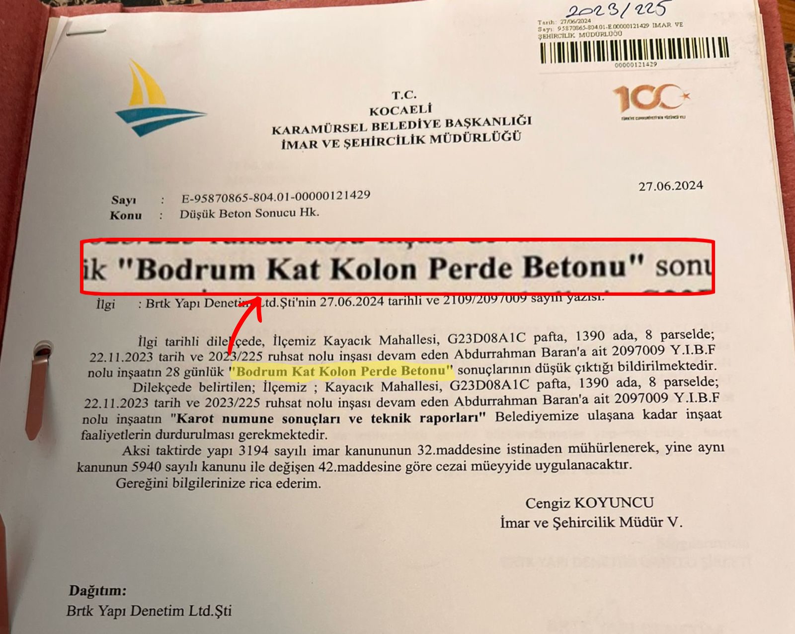 Karamürsel’de İmar ve Yapı Denetim İddiaları Gündemde: Belediyenin Sessizliği Tartışma Yarattı