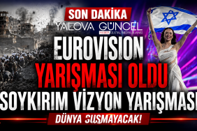 Eurovision “Parıltılı Sahne, Sokakta Soykırım Tepkisi”