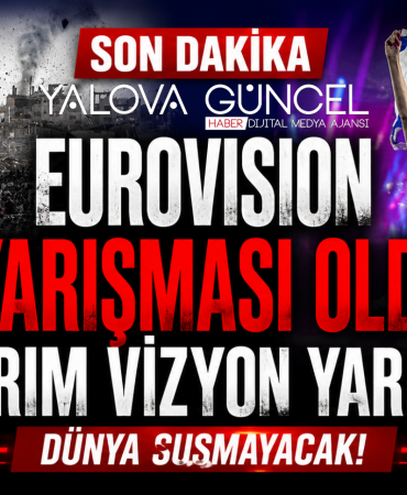 Eurovision “Parıltılı Sahne, Sokakta Soykırım Tepkisi”
