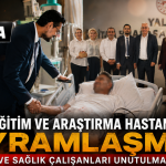 Yalova Eğitim ve Araştırma Hastanesi’nde Bayramlaşma