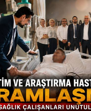 Yalova Eğitim ve Araştırma Hastanesi’nde Bayramlaşma