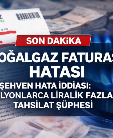 Doğalgaz Faturalarında “Sehven Hata” İddiası