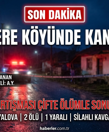 Yalova Çınarcık’ta Komşu Dehşeti: Kahvehanede Başlayan Tartışma Cinayetle Sonuçlandı