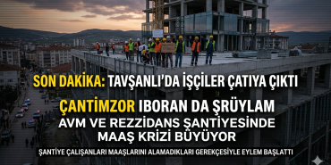 Maaş Krizi Çatıya Taşındı: İşçiler Eylem Başlattı