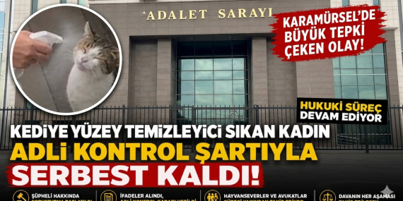 KEDİYE YÜZEY TEMİZLEYİCİ SIKAN ŞÜPHELİ ADLİ KONTROLLE SERBEST: HUKUKİ SÜREÇ DEVAM EDİYOR