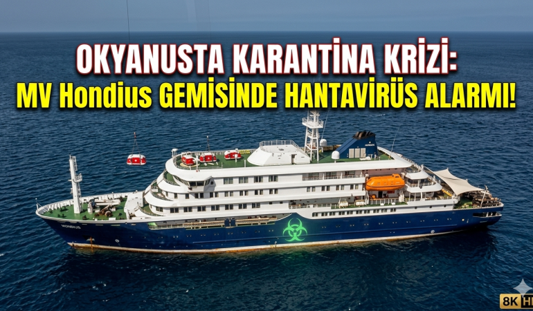 OKYANUSTA KARANTİNA KRİZİ: MV Hondius GEMİSİNDE HANTAVİRÜS ALARMI!