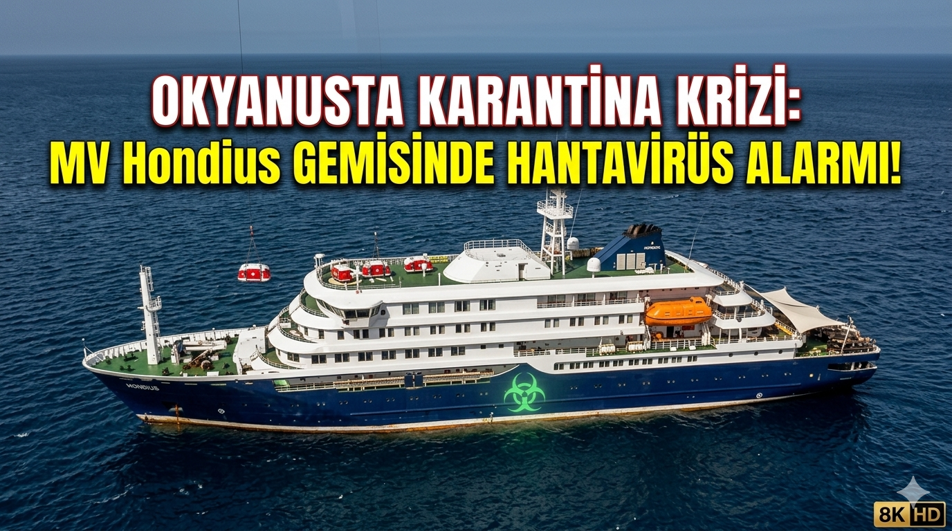 OKYANUSTA KARANTİNA KRİZİ: MV Hondius GEMİSİNDE HANTAVİRÜS ALARMI!