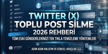 Twitter Toplu Post Silme 2026 Adım Adım Rehber