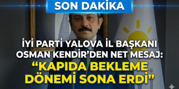 Kendir’den Net Mesaj: “Kapıda Bekleme Dönemi Sona Erdi”
