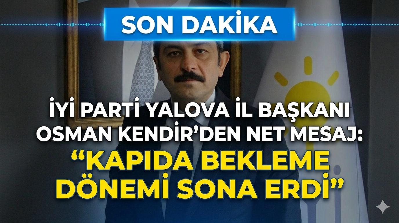 Kendir’den Net Mesaj: “Kapıda Bekleme Dönemi Sona Erdi”