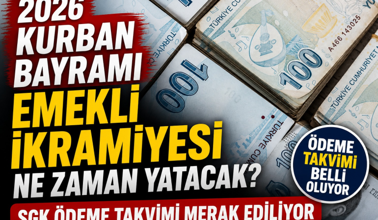 Emekli bayram ikramiyesi ne zaman yatacak, erken ödenir mi?