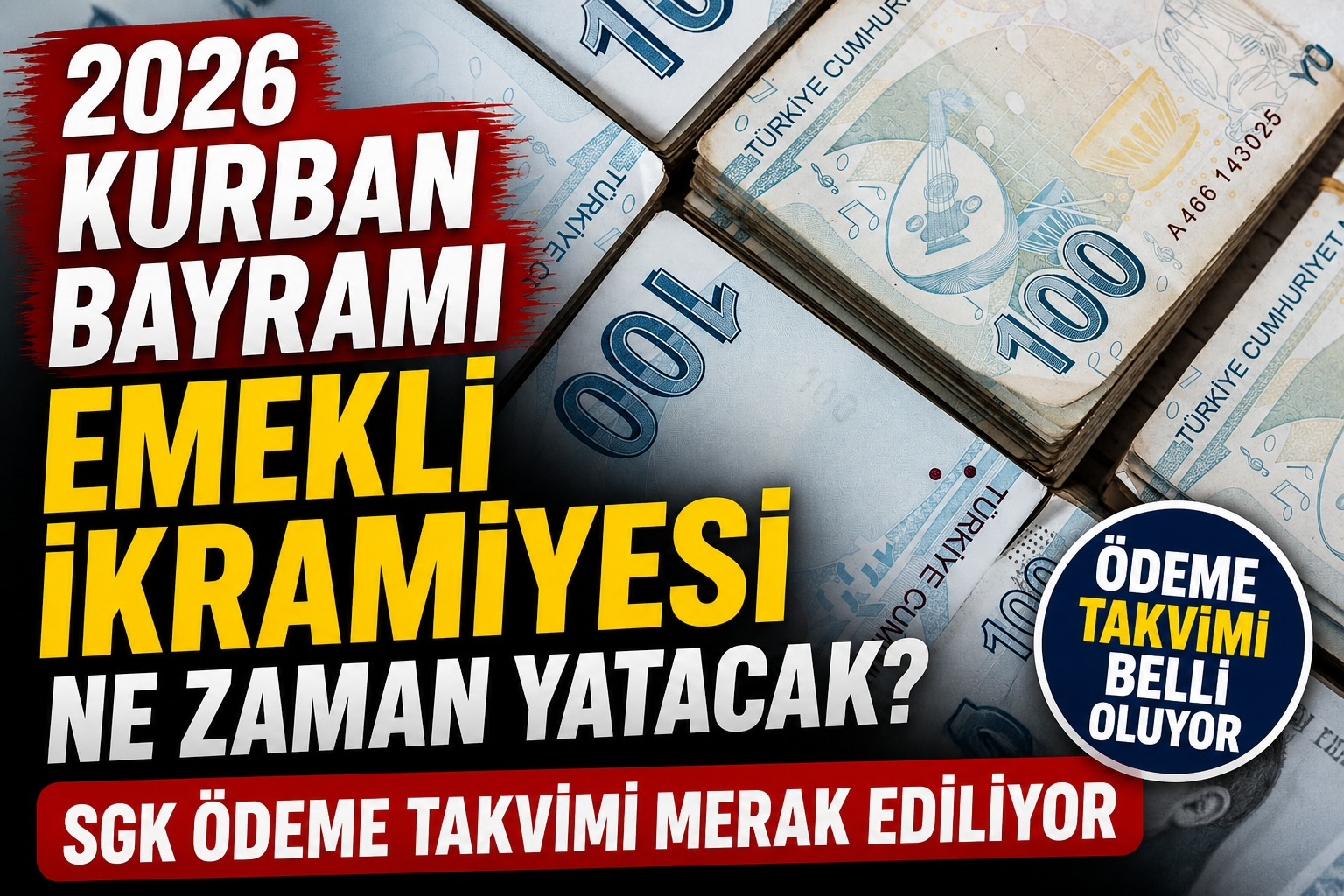 Emekli bayram ikramiyesi ne zaman yatacak, erken ödenir mi?