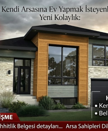 Kendi Arsasına Ev Yapmak İsteyenlere Yeni Kolaylık: Geçici Müteahhitlik Belgesi Nedir, Kimler Alabilir?