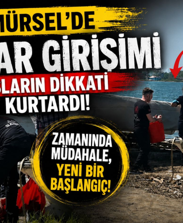 Karamürsel Sahilinde Can Pazarı: İntihar Girişimi Son Anda Engellendi