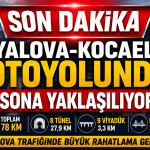 Yalova–Kocaeli Otoyolunda Kritik Süreç: 78 Kilometrelik Dev Projede Sona Yaklaşılıyor