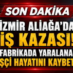 İzmir Aliağa’da Kahreden İş Kazası: Genç İşçi Demir Parçasının Hedefi Oldu