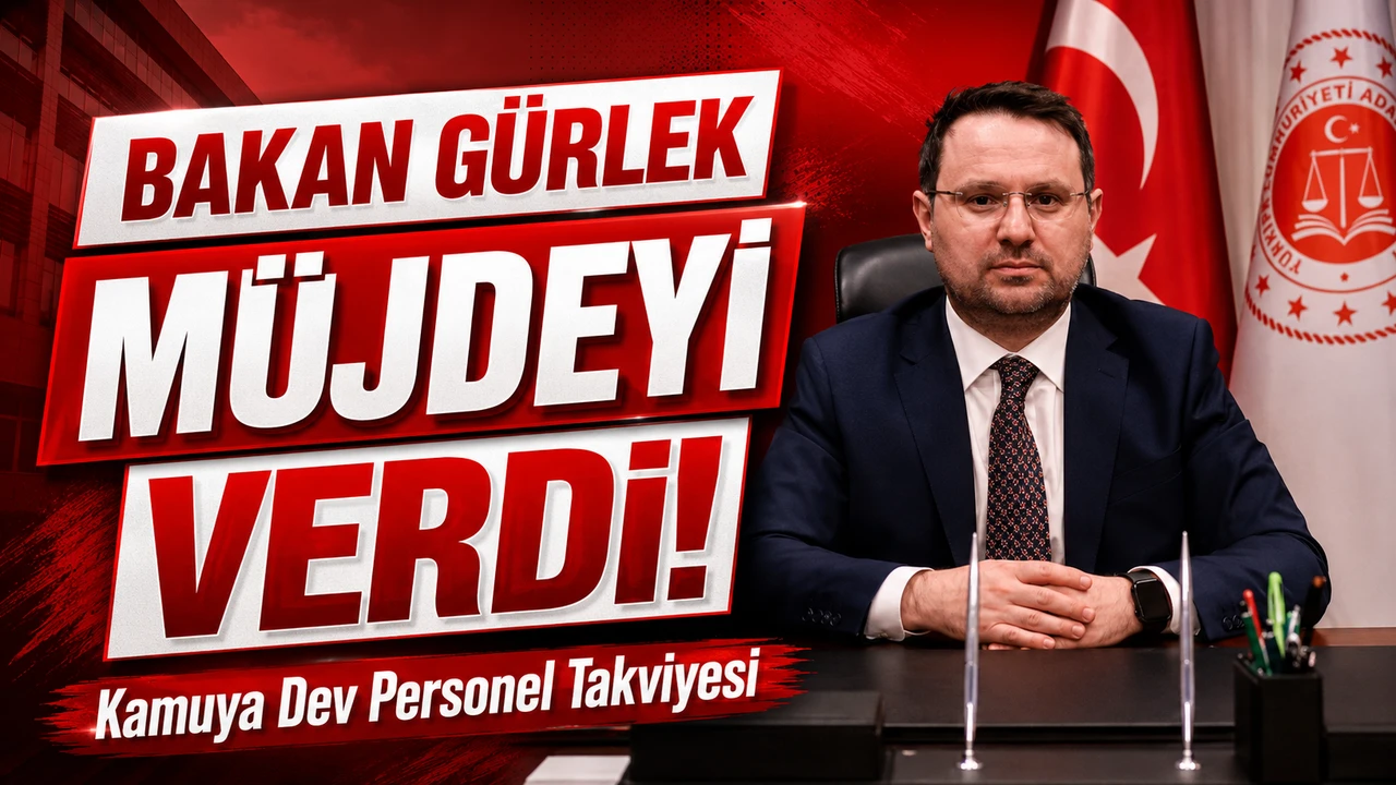 Adalet Bakanlığı’ndan 15 Bin Personel Alımı: Zabıt Kâtibi, İKM, Mübaşir ve Psikolog Kadroları Açıldı