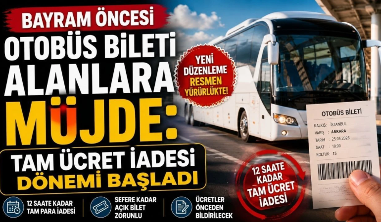 12 Saat Kala İptalde Tam Para İadesi Zorunlu Oldu
