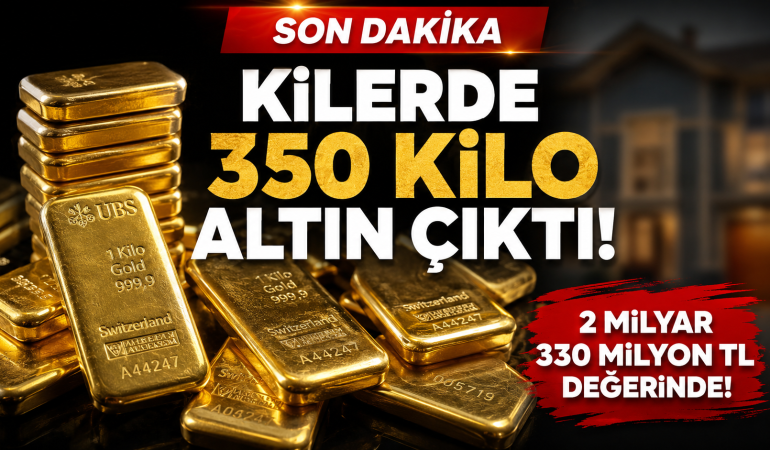 350 Kilo Altın Skandalında Yeni Perde: Florya’daki Villanın Kilerinden Servet Çıktı