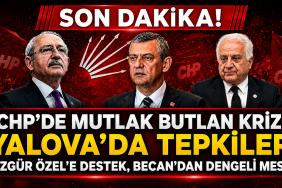 CHP Yalova’da “Mutlak Butlan” Krizi: Özgür Özel’e Destek Güçlü, Tahsin Becan’dan Dengeli Mesaj