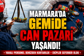 Marmara’da Yük Gemisinde Facianın Eşiğinden Dönüldü