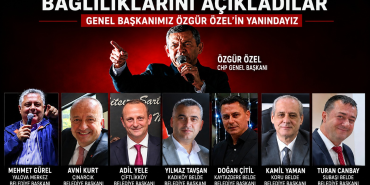 CHP’li Başkanlarından Özgür Özel’e Güçlü Destek