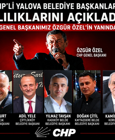 CHP’li Başkanlarından Özgür Özel’e Güçlü Destek