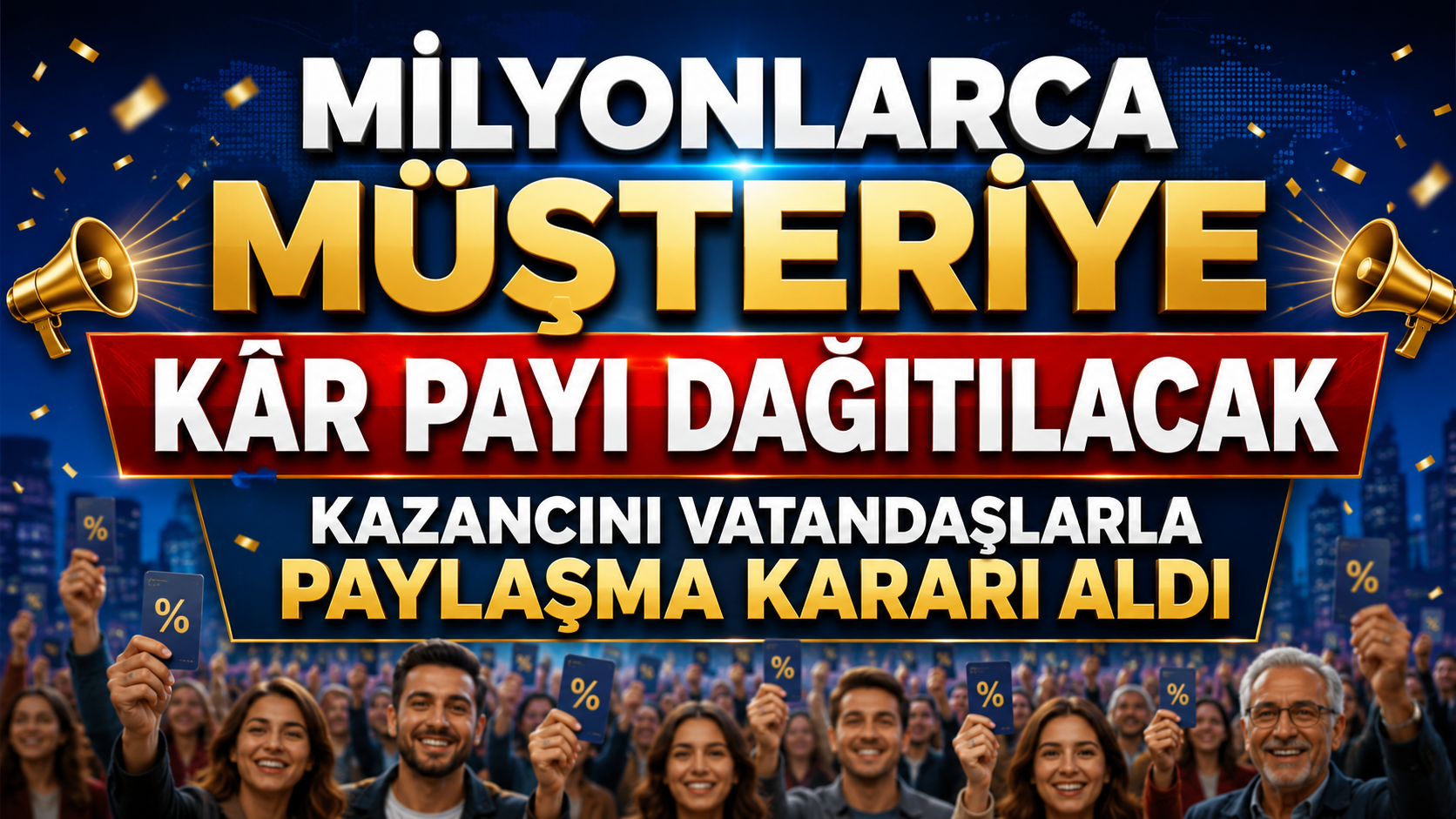Milyonlarca Müşteriye Kâr Payı Dağıtılacak