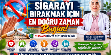 Sigarayı Bırakmak İçin En Doğru Zaman Bugün