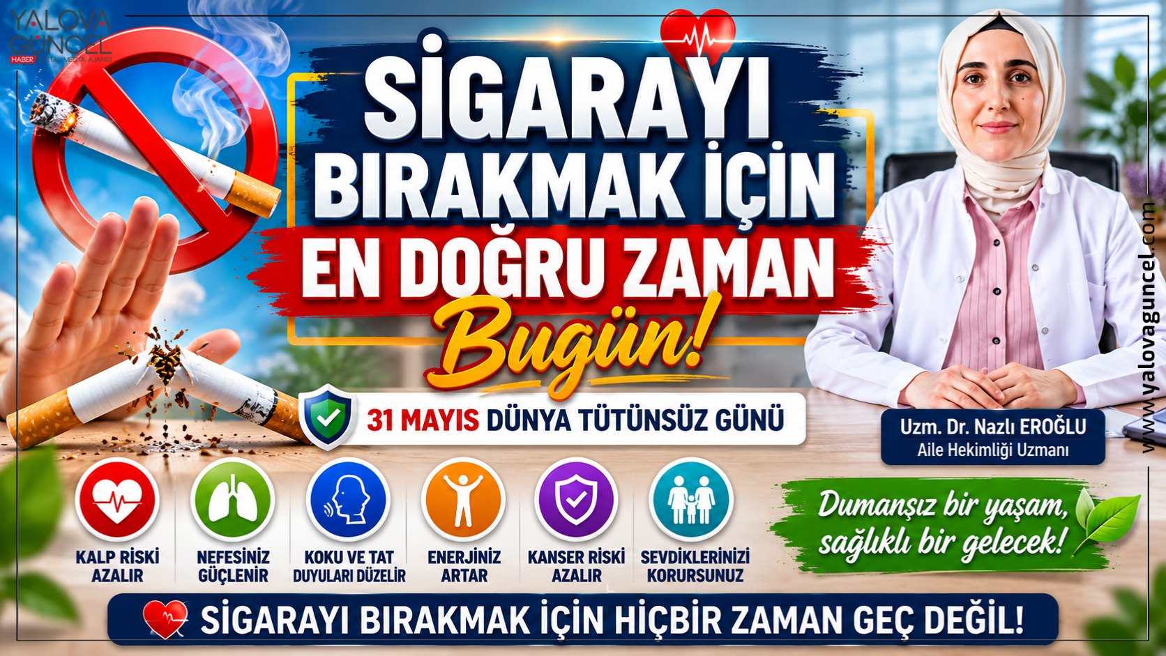 Sigarayı Bırakmak İçin En Doğru Zaman Bugün