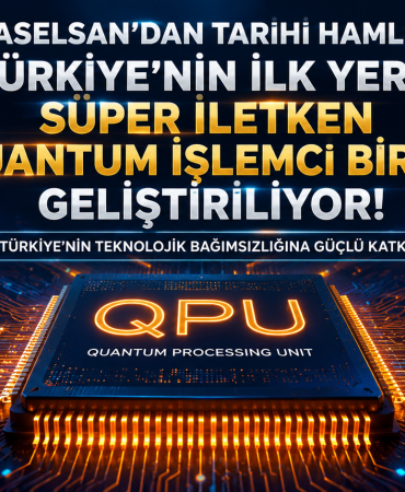 ASELSAN'dan Tarihi Hamle: Yerli Süper İletken Kuantum Çip