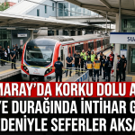 Marmaray Suadiye Durağı'nda İntihar Girişimi