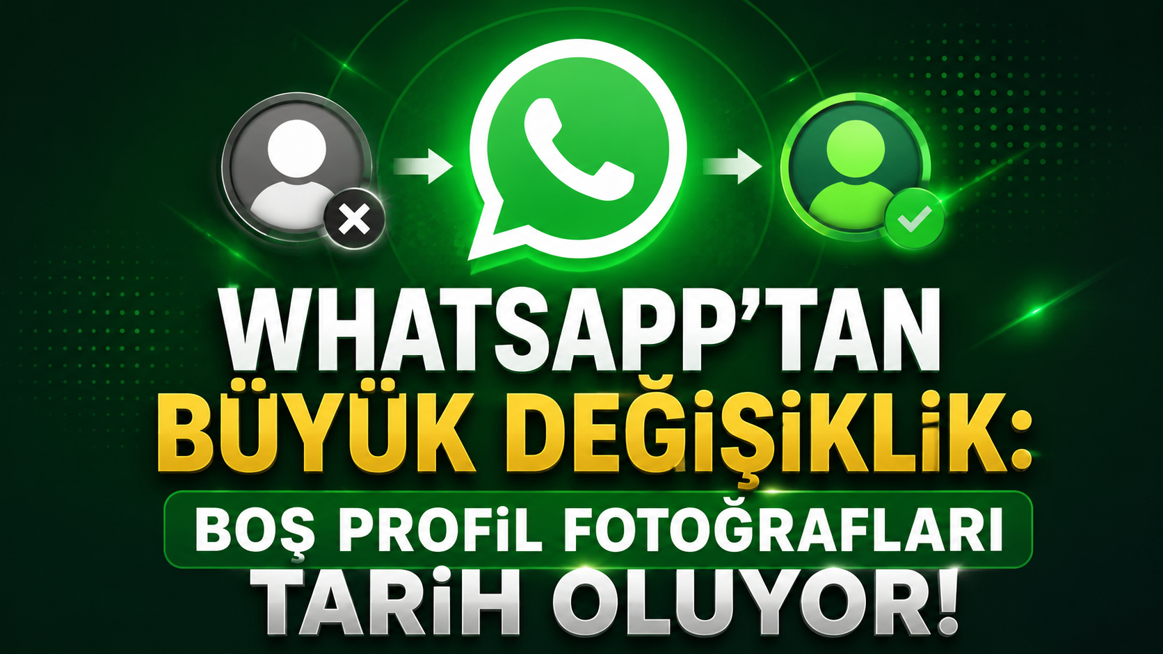 WhatsApp’tan Büyük Değişiklik: Boş Profil Fotoğrafları Tarih Oluyor!