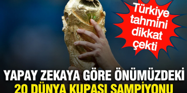 Opta Dünya Kupası Şampiyonluk Tahminlerini Açıkladı: İspanya Zirvede, Türkiye Listede Yer Aldı