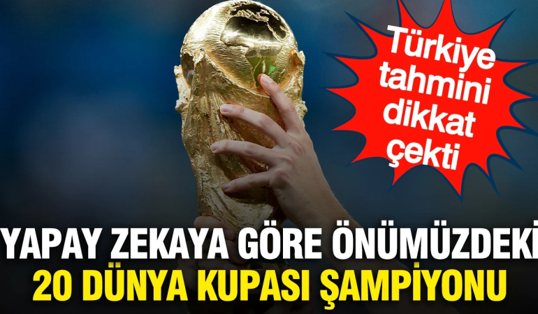 Opta Dünya Kupası Şampiyonluk Tahminlerini Açıkladı: İspanya Zirvede, Türkiye Listede Yer Aldı