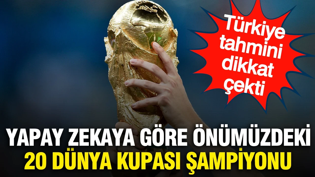 Opta Dünya Kupası Şampiyonluk Tahminlerini Açıkladı: İspanya Zirvede, Türkiye Listede Yer Aldı