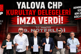 CHP Yalova Delegelerinden Olağanüstü Kurultay Hamlesi