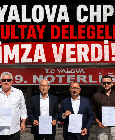 CHP Yalova Delegelerinden Olağanüstü Kurultay Hamlesi