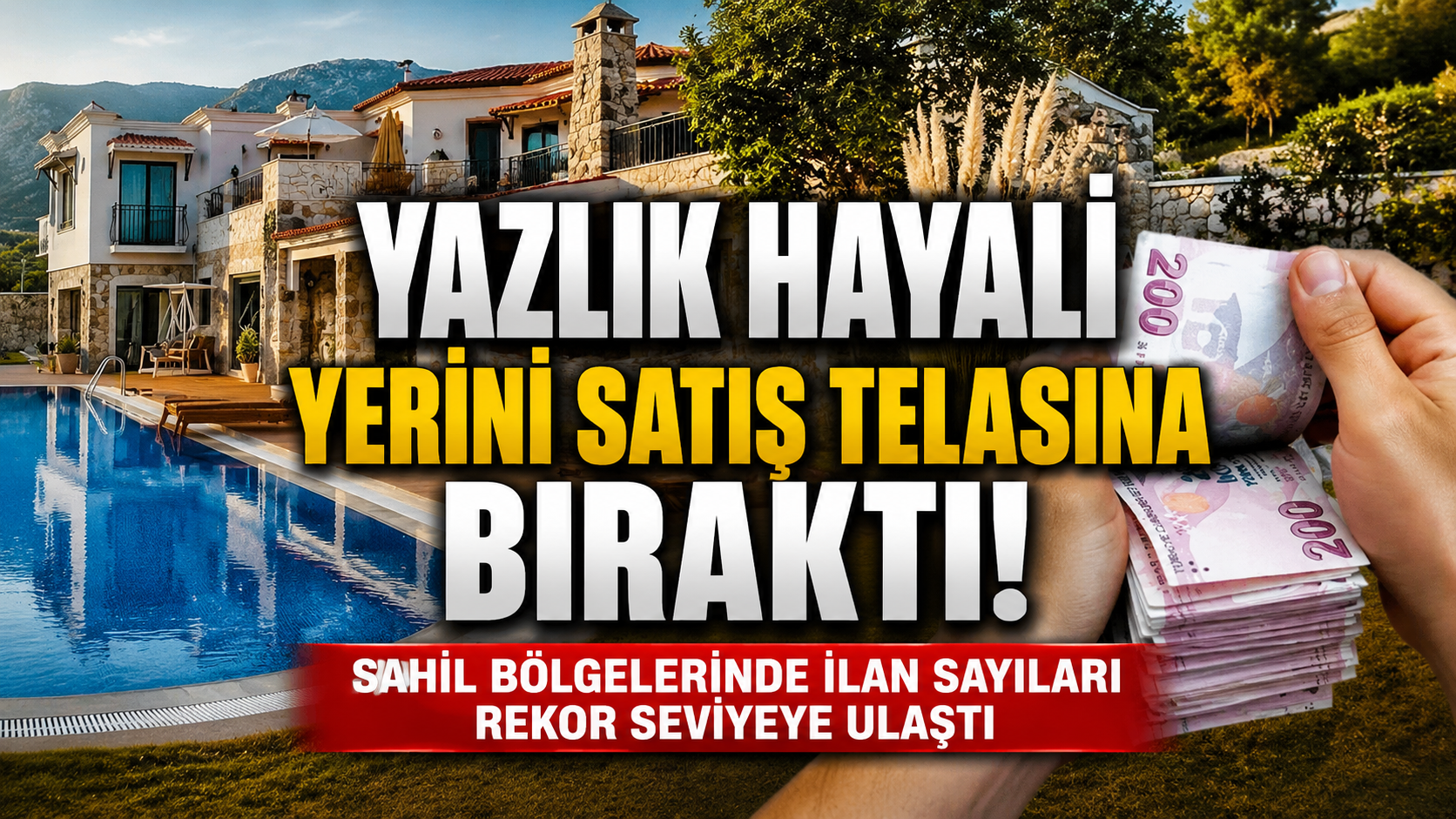Yazlık Konutlar Artık Yatırım Değil, Masraf Kalemi Olarak Görülüyor