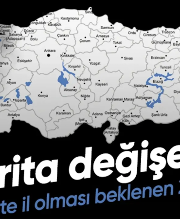 HARİTA DEĞİŞEBİLİR! TÜRKİYE'DE 24 İLÇE İL OLMA YOLUNDA