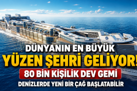 FREEDOM SHİP DÜNYANIN EN BÜYÜK YÜZEN ŞEHRİ GELİYOR: 80 BİN KİŞİLİK DEV GEMİ DENİZLERDE YENİ BİR ÇAĞ BAŞLATABİLİR