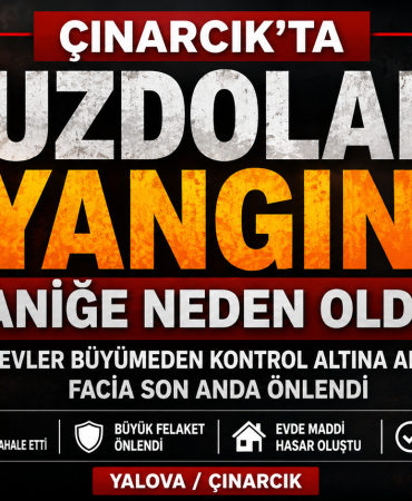 BUZDOLABI YANGINI PANİĞE NEDEN OLDU