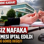 AYM’den Süresiz Nafaka Kararı: 14 Yıl Önce Savunulan Düzenleme İptal Edildi