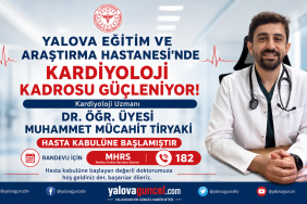YALOVA EAH’NDE KARDİYOLOJİ KADROSU GÜÇLENİYOR