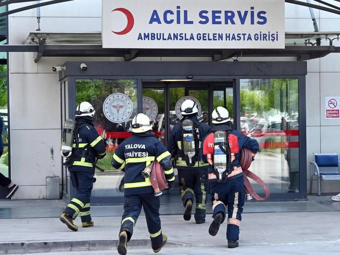 YALOVA EAH'NDE NEFES KESEN YANGIN TATBİKATI: EKİPLERDEN TAM NOT