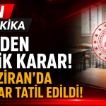 MEB’den Kritik Karar: 12 Haziran’da Okullar Tatil Edildi! İşte Detaylar