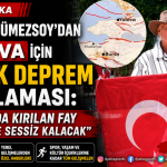ÜŞÜMEZSOY'DAN YALOVA İÇİN KRİTİK DEPREM AÇIKLAMASI